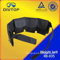 Diving black nylon belt pouch with lead pounch
